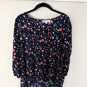 Plus Size 1X Floral Women's Top - Meri Skye